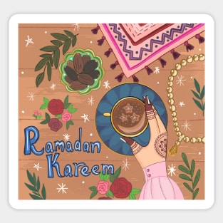 Ramadan Kareem Iftar illustration Sticker